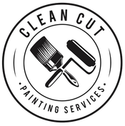Clean Cut Painting Services logo and link to Home